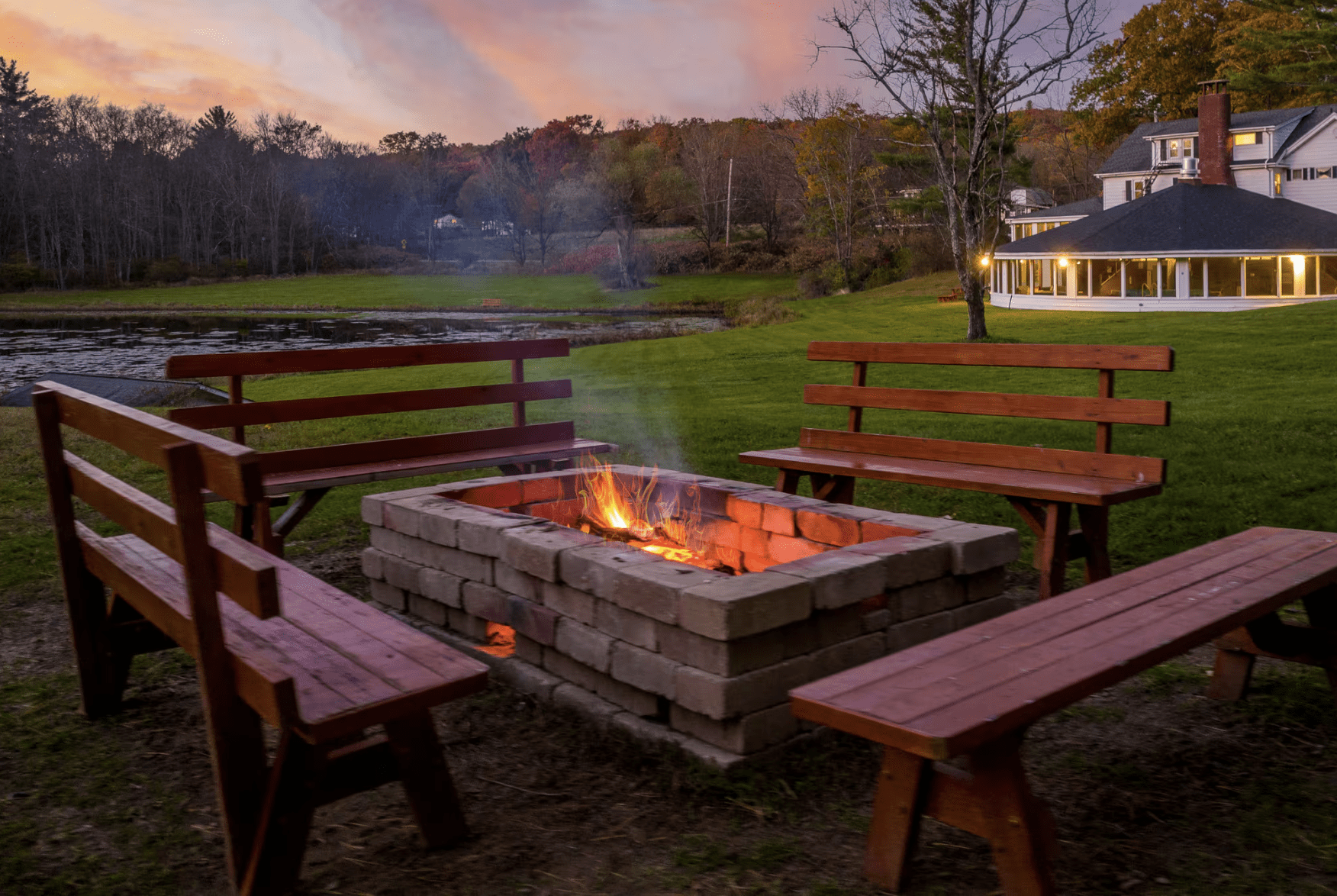 erotic leadership retreat fire pit